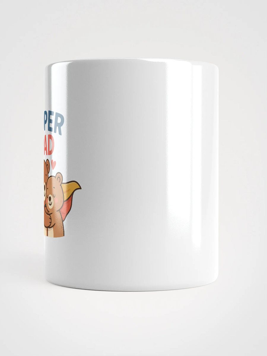 Super Dad Hug White Glossy Mug product image (14)