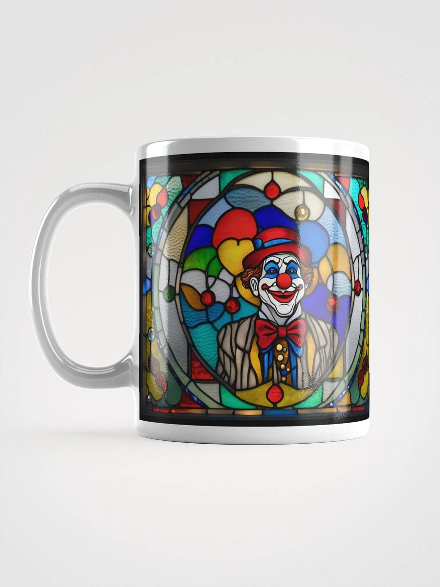 #002 Joyful Bumpy Jenkins Clown Stained Glass Mug product image (6)