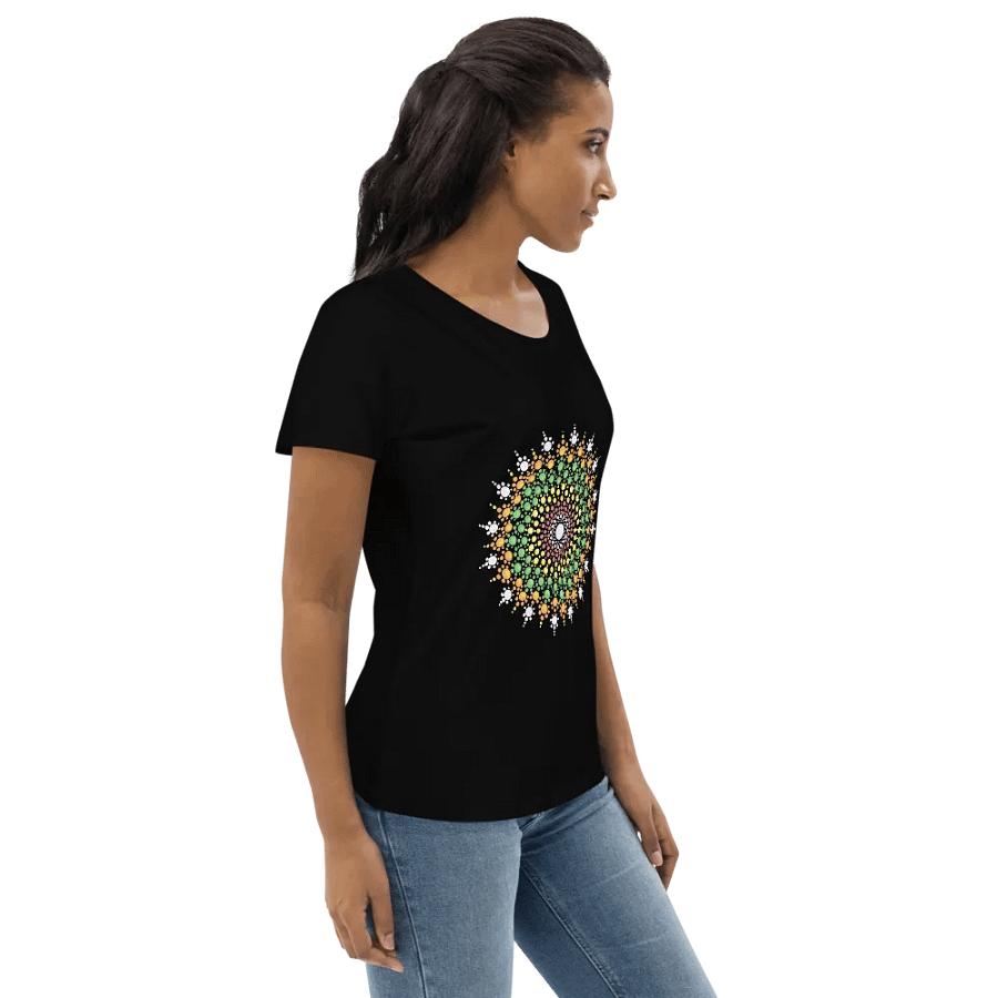 Pastel Dot Mandala Women's Eco T-Shirt product image (6)