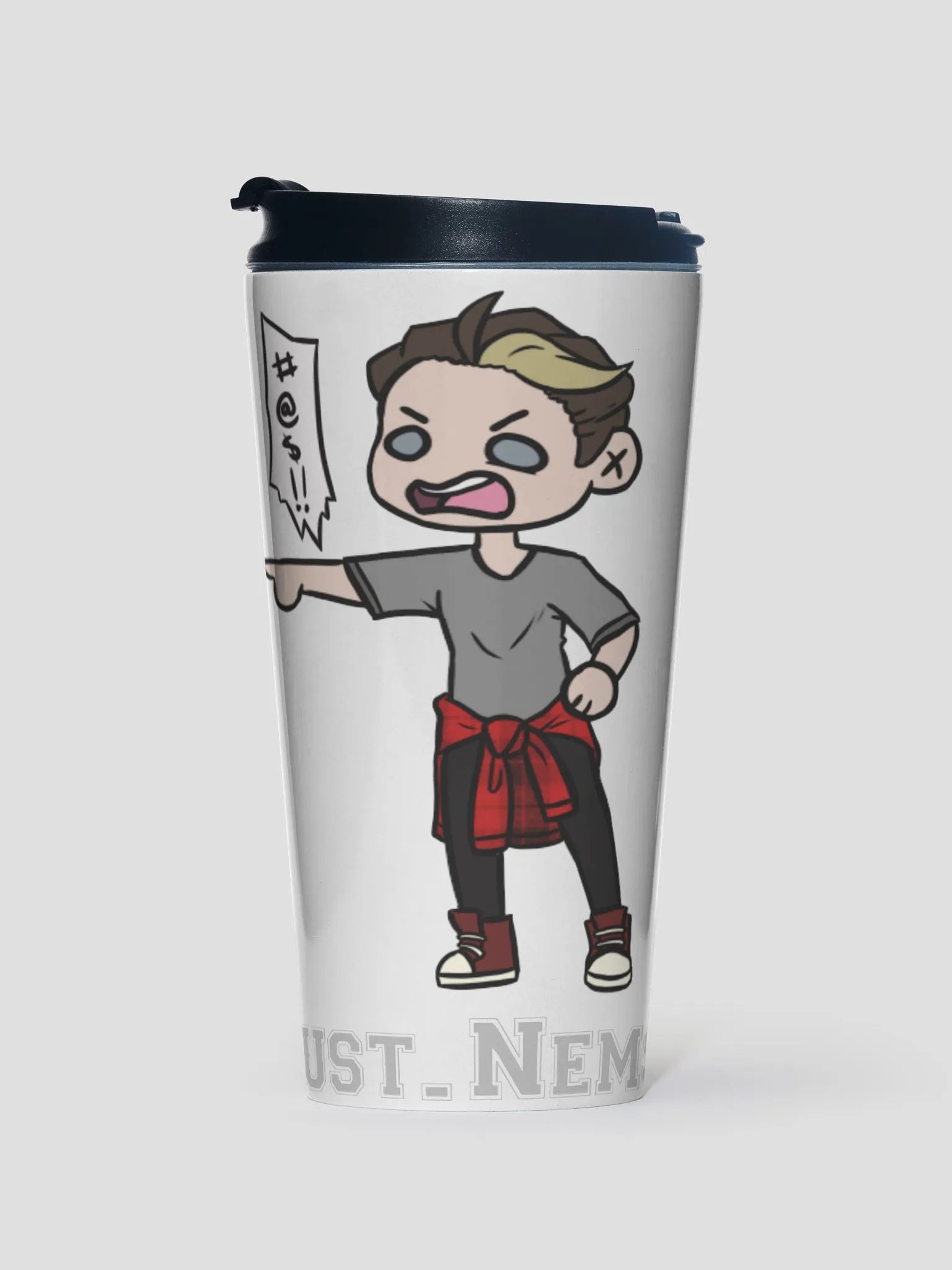 Nems Angry Travel Mug product image (1)