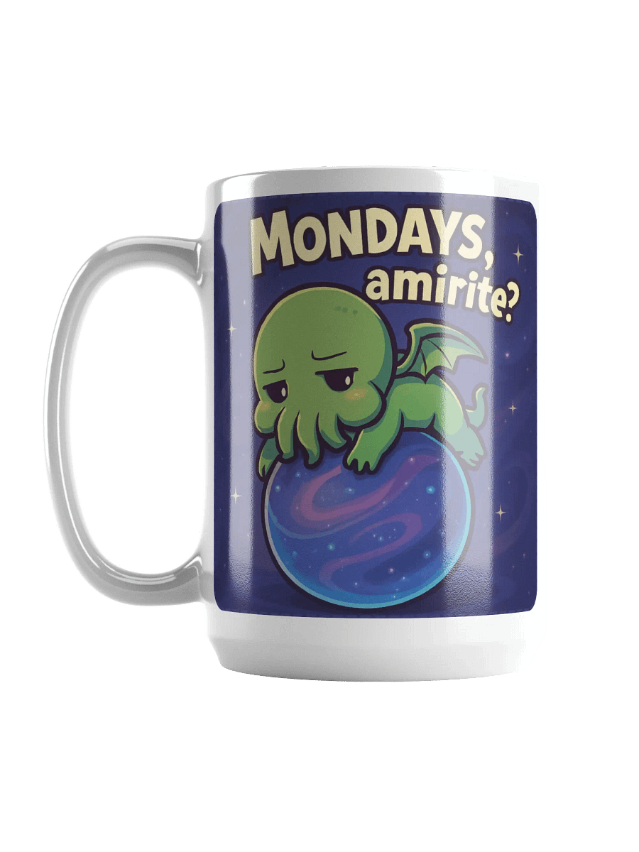 Mondays, amirite? Marble Madness Mug product image (11)