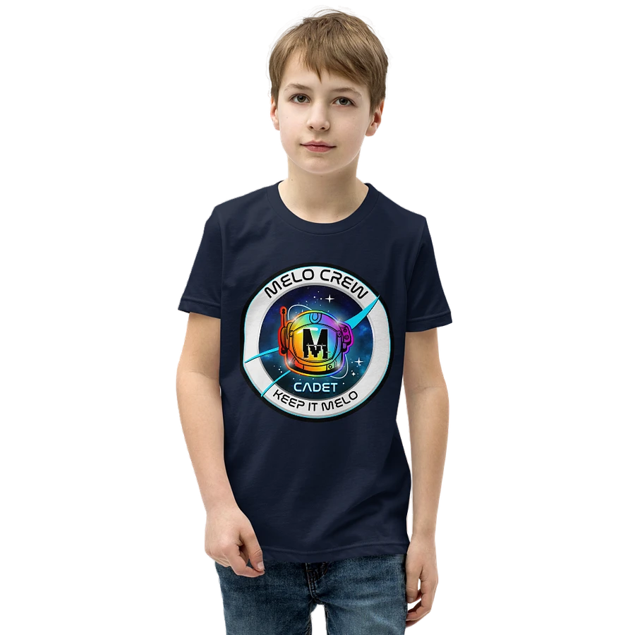 #MeloCrew Badge: Cadet - Basic Youth T-Shirt | #MadeByMELO product image (20)