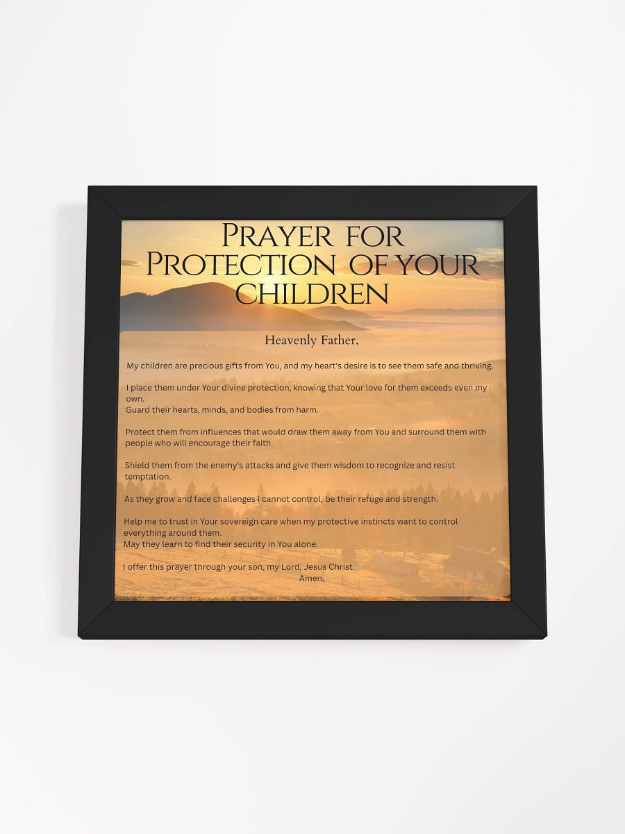 Prayer for Protection of your Children - Square product image (4)