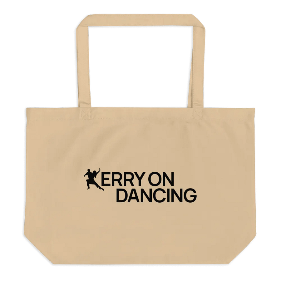 Kerry On Dancing Eco-Friendly Tote Bag with Black Logo product image (1)