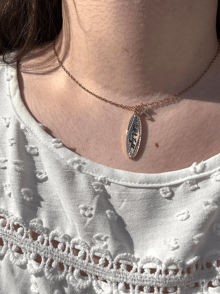 Salt and Light Gold Necklace product image (1)