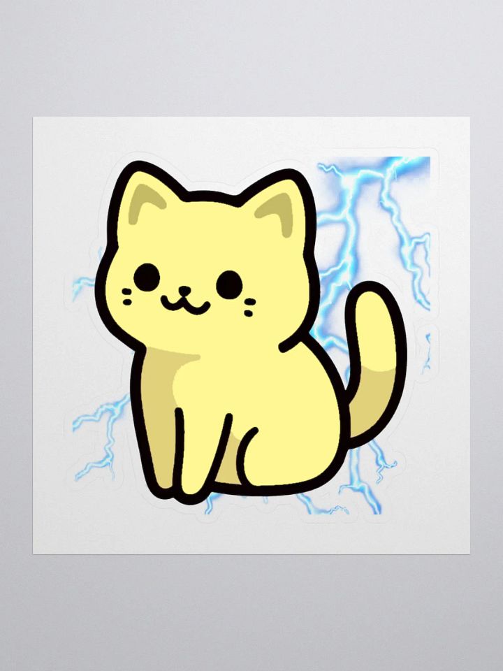 Lightning Kitty! Sticker product image (2)