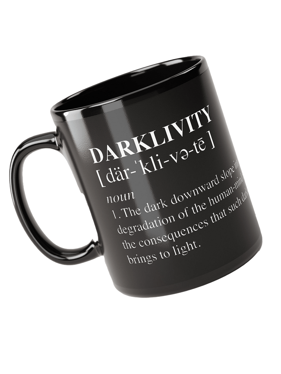 DARKLIVITY Definition Mug | Black product image (1)