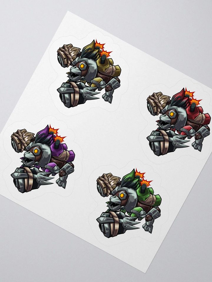 Gorilla Sticker Set product image (2)