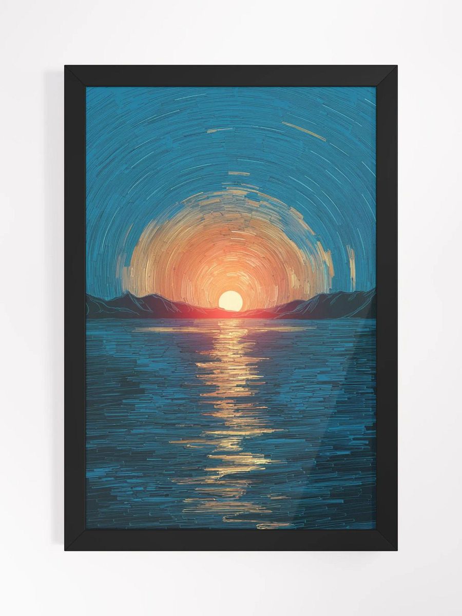 Tranquil Horizon Framed Art Print product image (3)