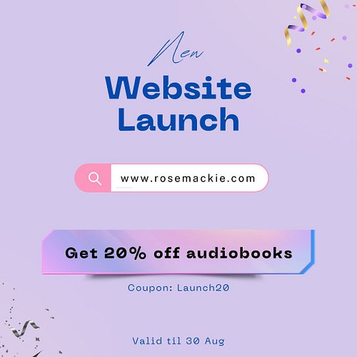 My newsletter readers will know that I've been working away in the background to re-launch my website, and today is the day! ...