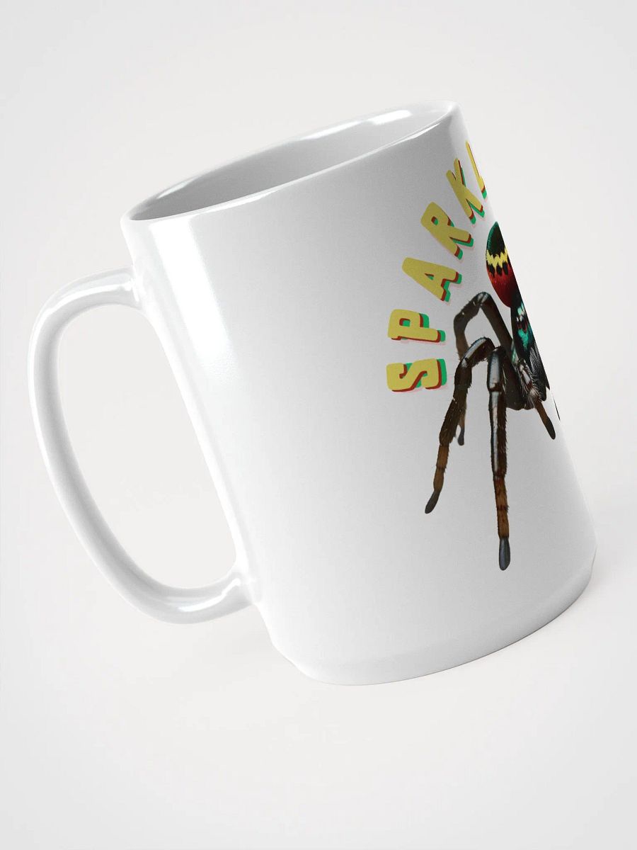 Sparklemuffin - Peacock Spider with Rasta Colors Mug product image (4)