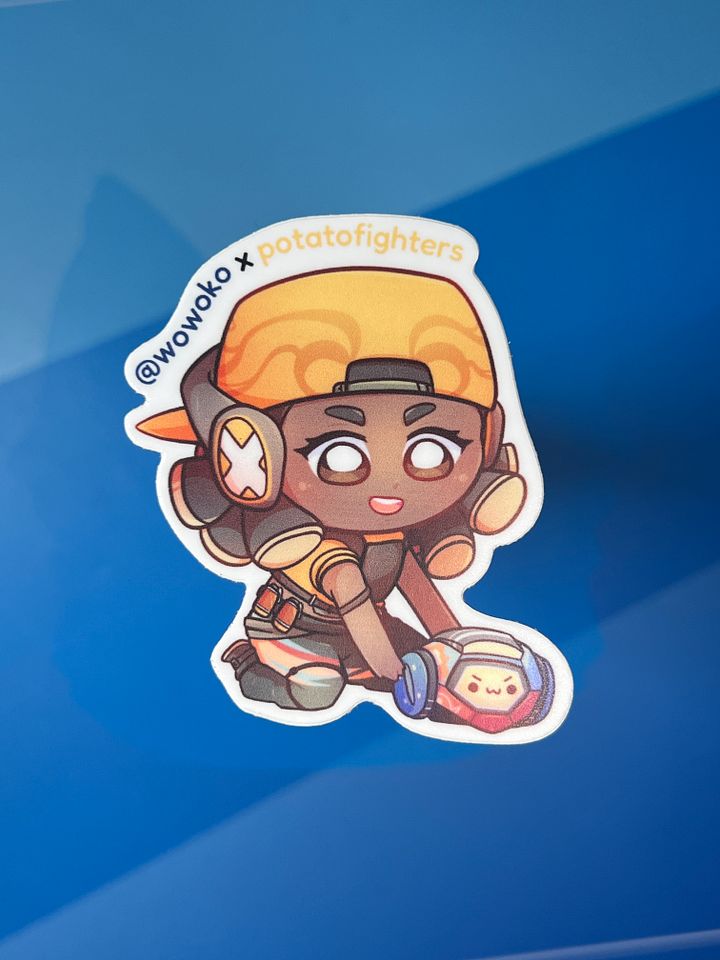 WoWoKo x Potato Fighters - Raze - Sticker product image (2)