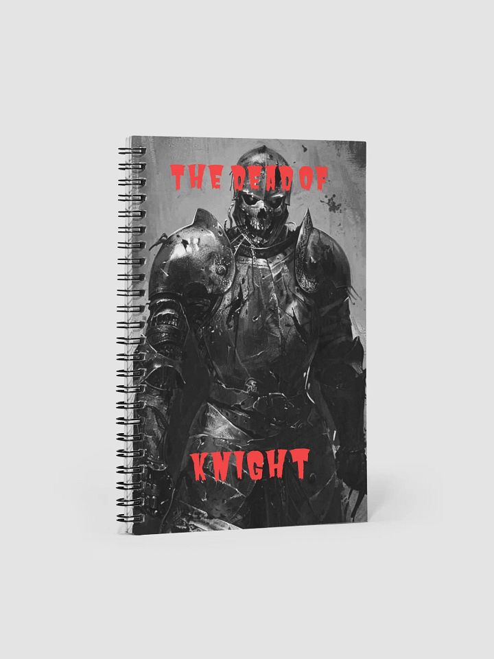 The Dead of Knight Spiral Notebook product image (1)
