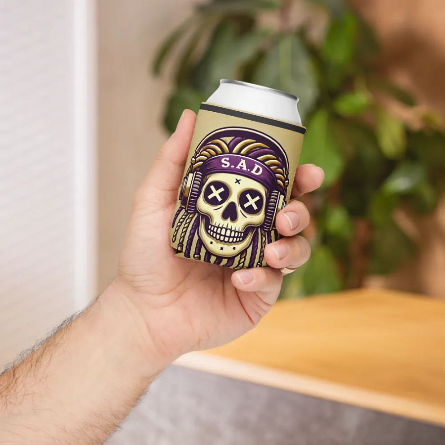S.A.D. Skull Can Cooler product image (6)