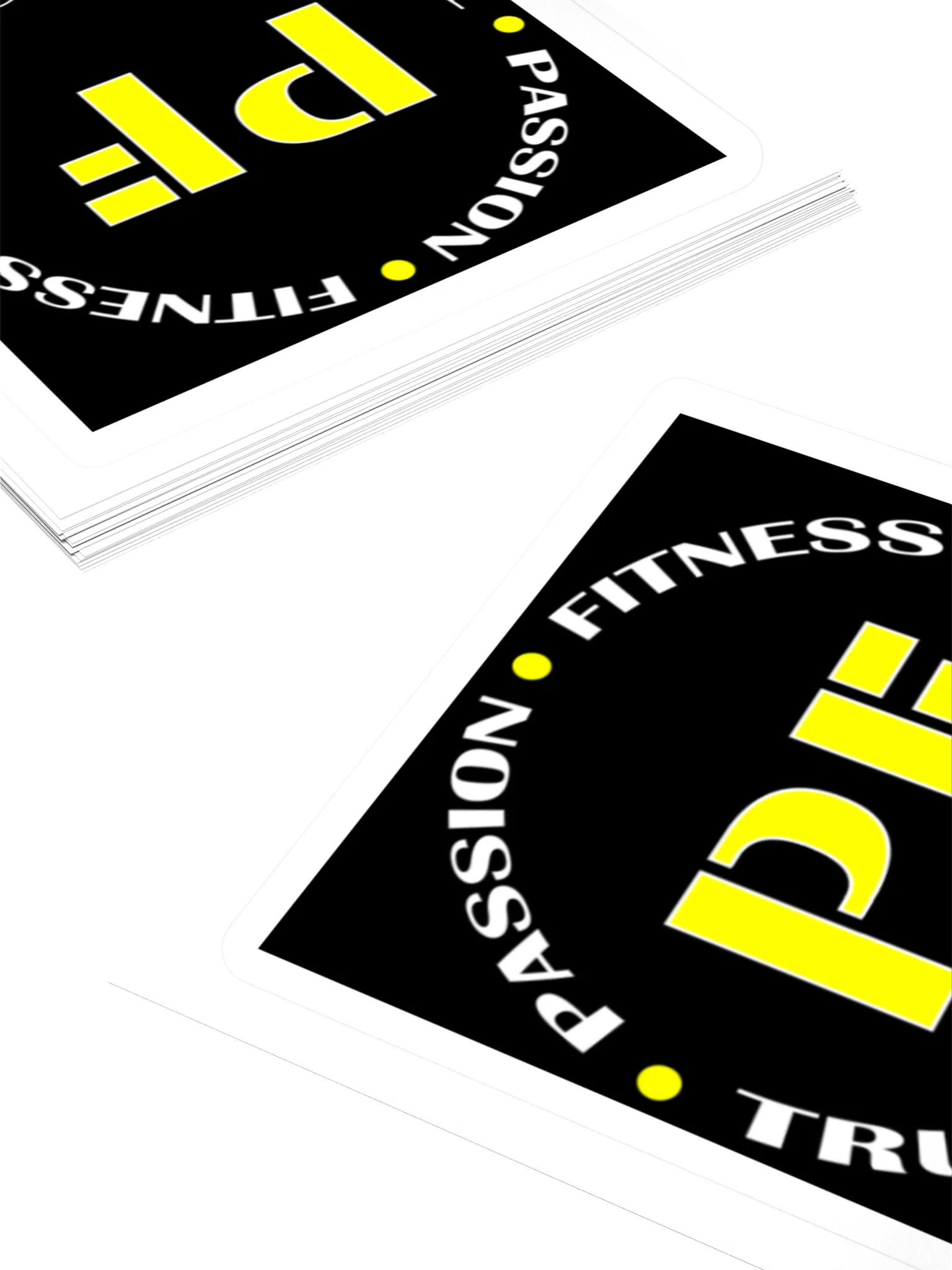 Passion Fitness Kiss Cut Sticker product image (4)