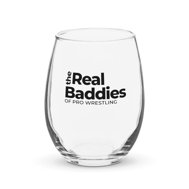The Real Baddies of Pro Wrestling Wine Glass product image (1)