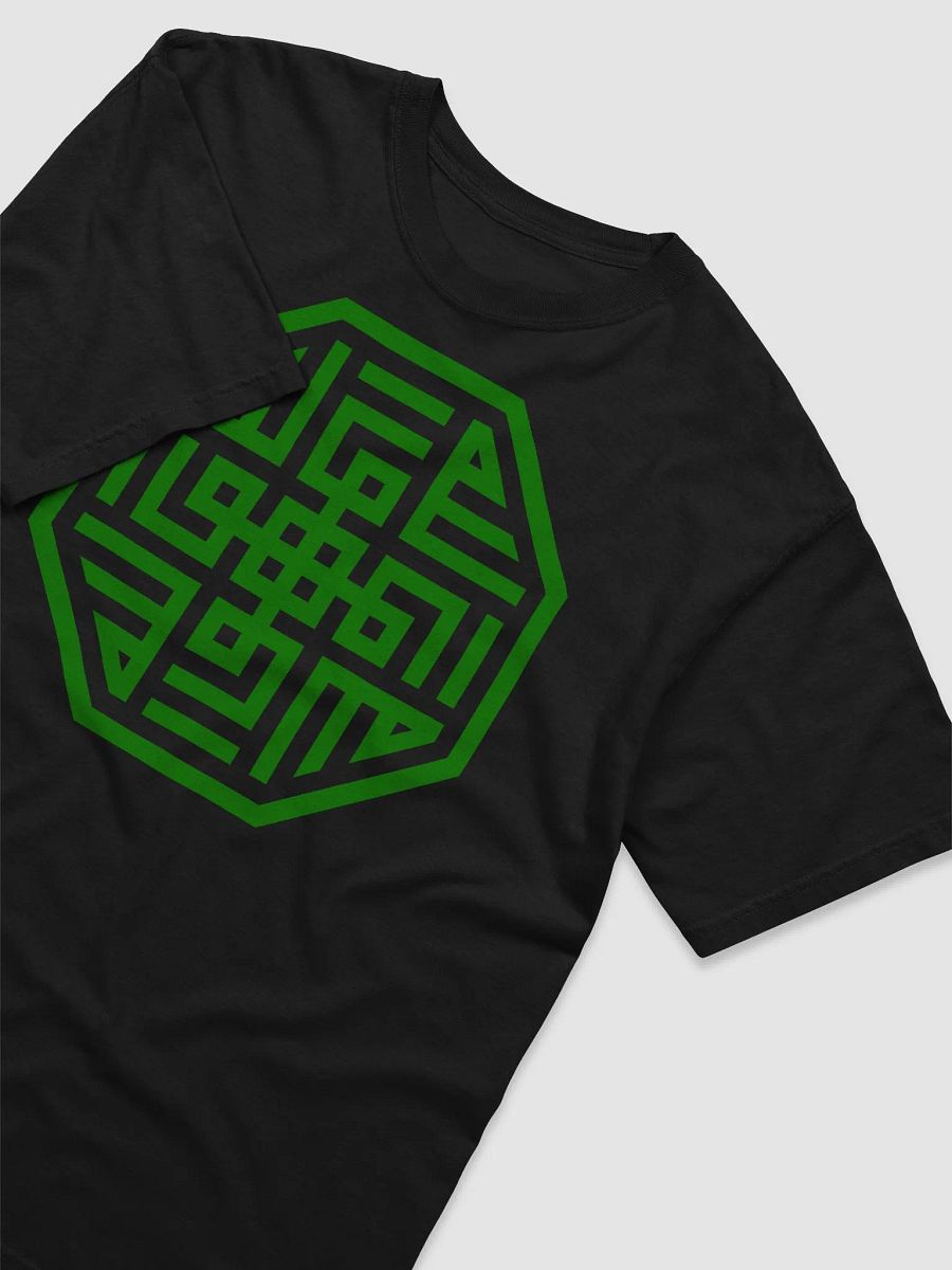 Green Octagon - T Shirt (Black) product image (3)