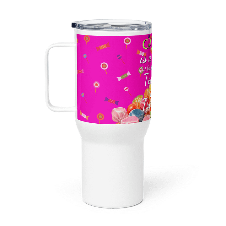 Treasured Teacher Candy Travel Mug gift for amazing teachers product image (1)