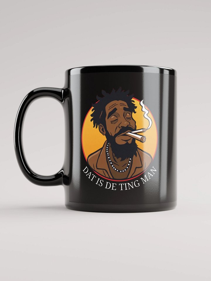 Dat is de Ting Man Smoking Weed Funny Coffee Cup product image (1)