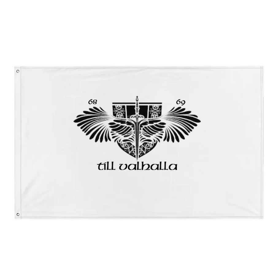 Remembrance Till Valhalla Flag product image (1)