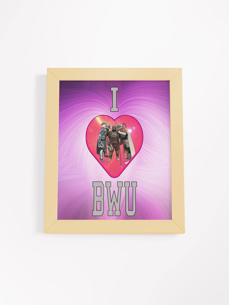 I <3 BWU Poster product image (48)