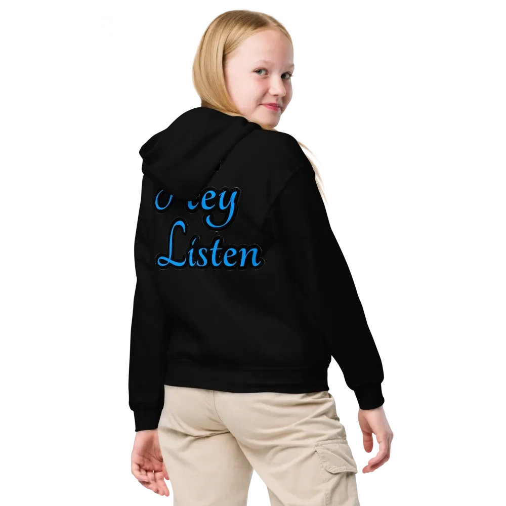 ZKOT Hey Listen Youth Hoodie product image (6)