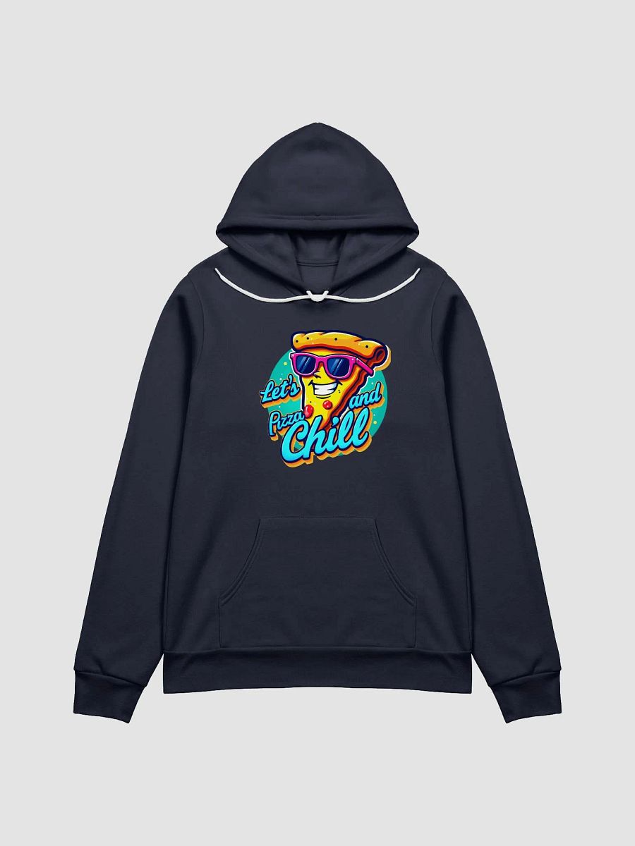 Pizza and Chill Cozy Hoodie Bella+Canvas (Adult Unisex) product image (5)