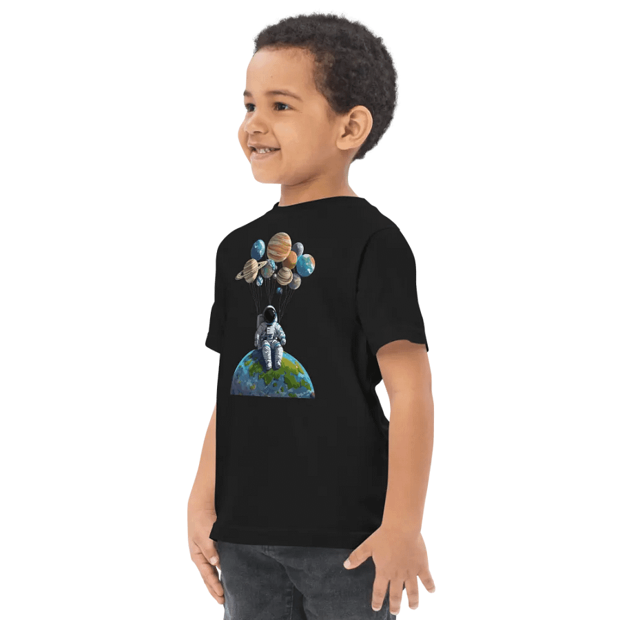 AstroToddler: Cosmic Adventure Jersey T-Shirt product image (3)