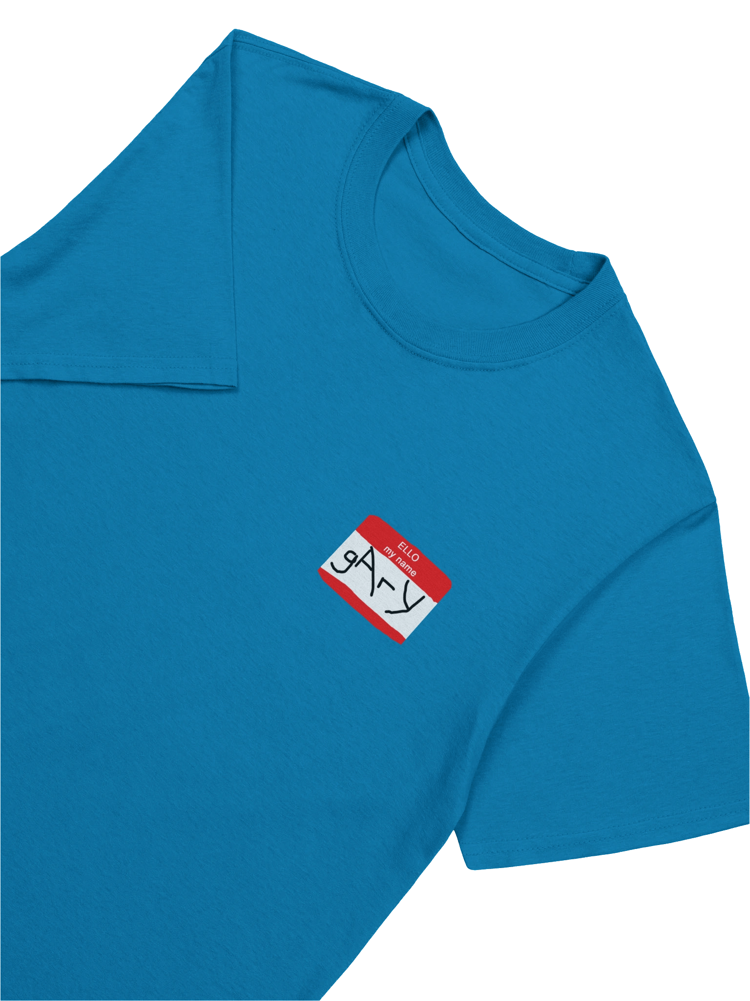 "gArY" name-tag t-shirt product image (26)