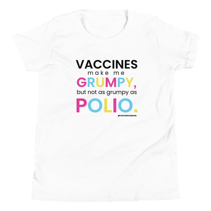 Polio Youth Tee - White product image (1)