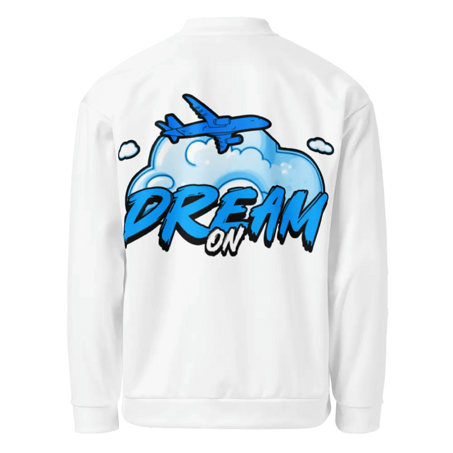 Dream On Bomber Jacket (White) product image (2)