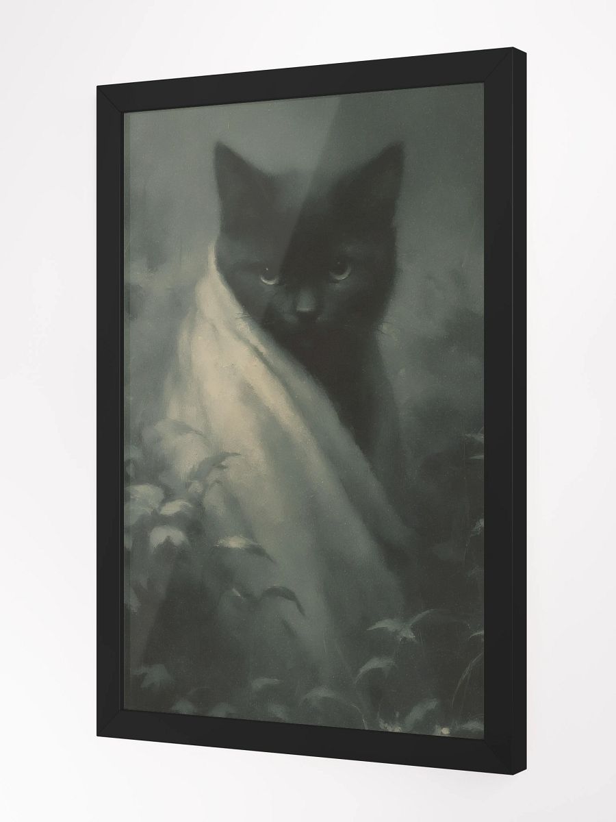 Enigmatic Feline Reverie Framed Poster product image (2)