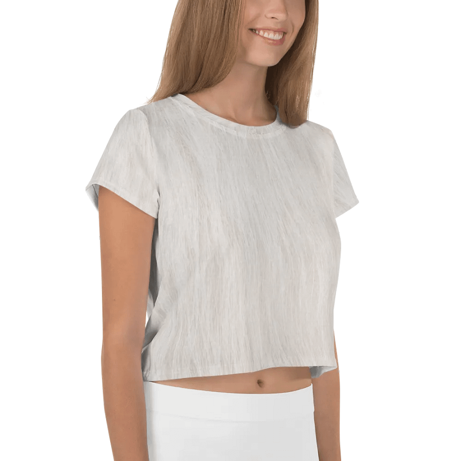 White Cat Crop Tee product image (5)