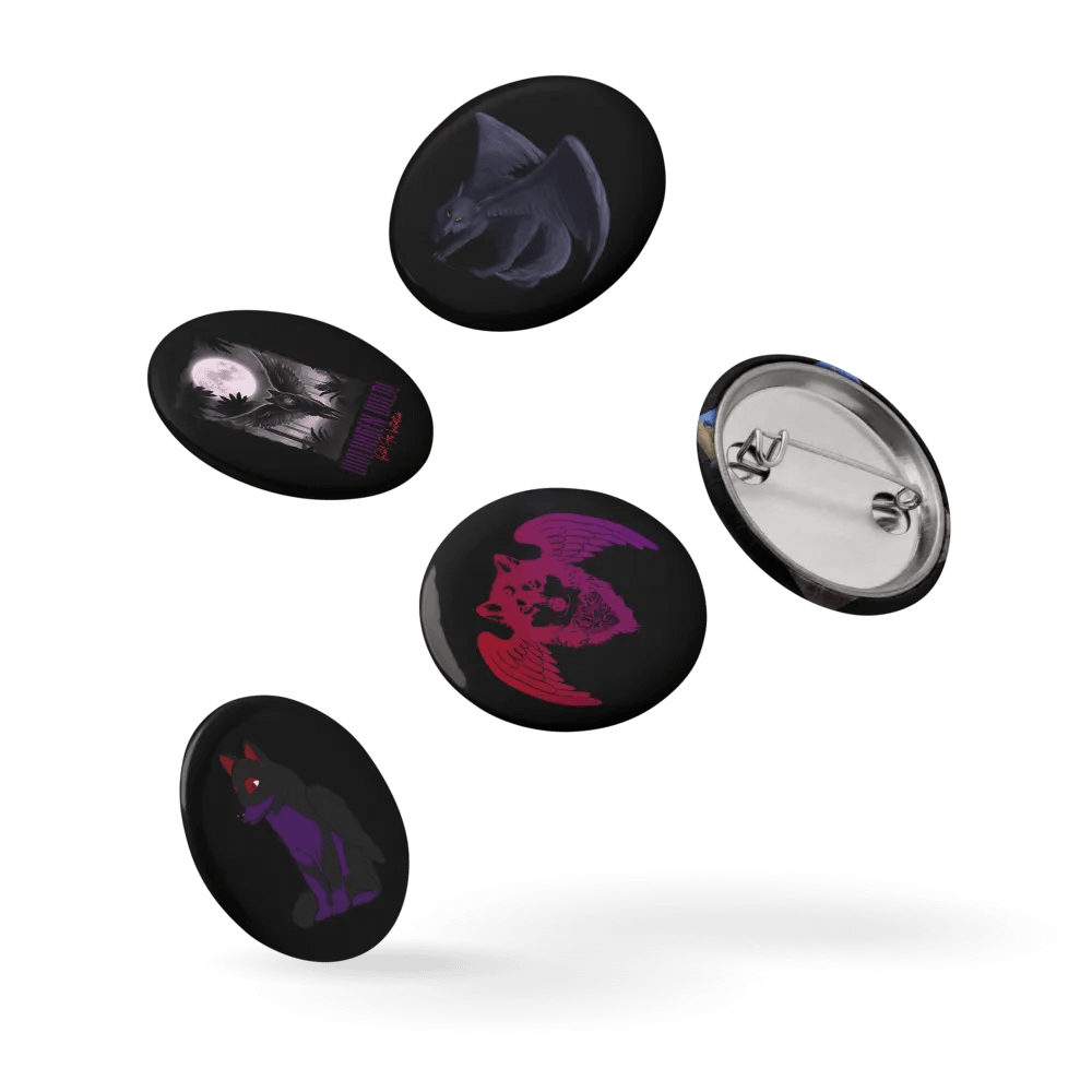 Wolvaren Button Pins Set product image (11)
