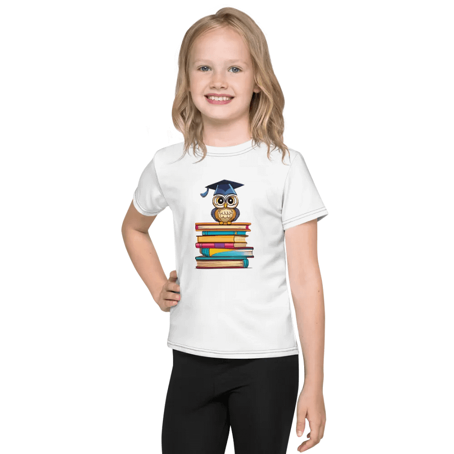 Wise Owl Graduation Kids T-Shirt product image (1)