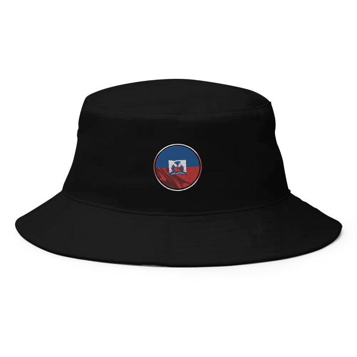 Pride of Haiti Brushstroke Bucket Hat product image (1)