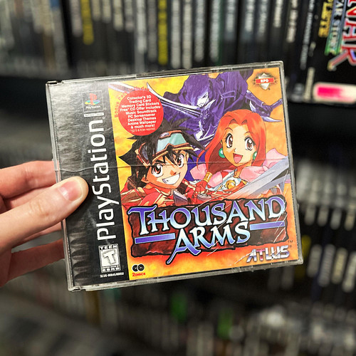 Have you ever played Thousand Arms? This is currently my first time playing through this. What a hell of a title by Atlus! #p...