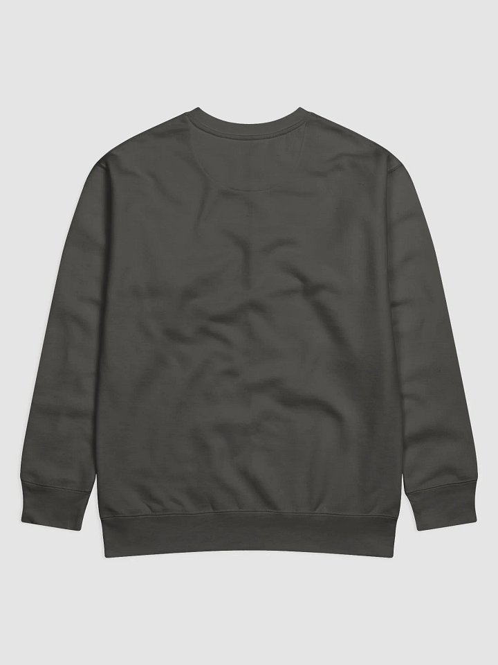 Cheaky heart Premium Sweatshirt "Wen juckts." - blue purple product image (13)