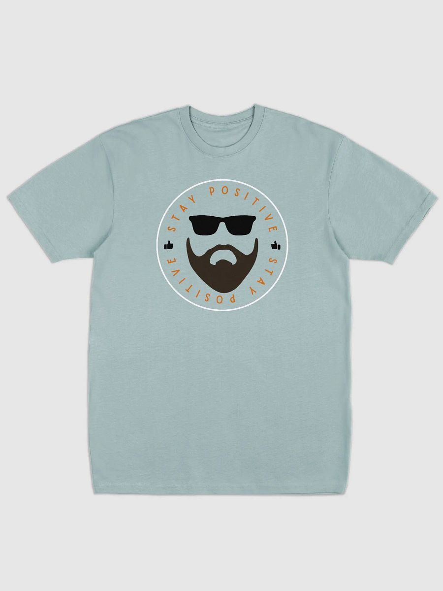 Stay Positive Quotes by Jon Heavyweight T-Shirt product image (1)