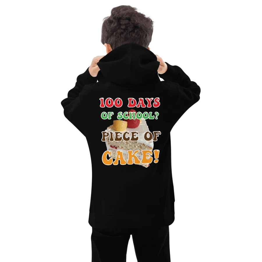 100 Days of School? Piece of Cake Celebration Youth Pullover product image (9)