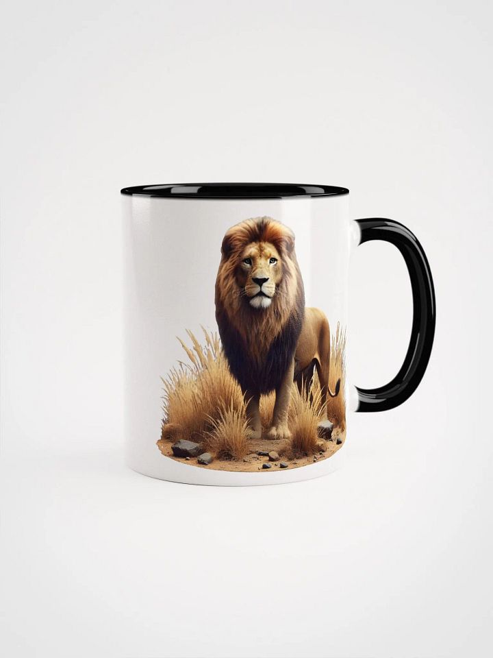 Majestic Lion Ceramic Mug. product image (1)
