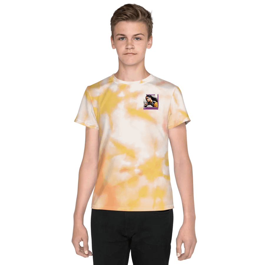 Warrior's Tie-Dye Adventure Youth T-Shirt product image (1)