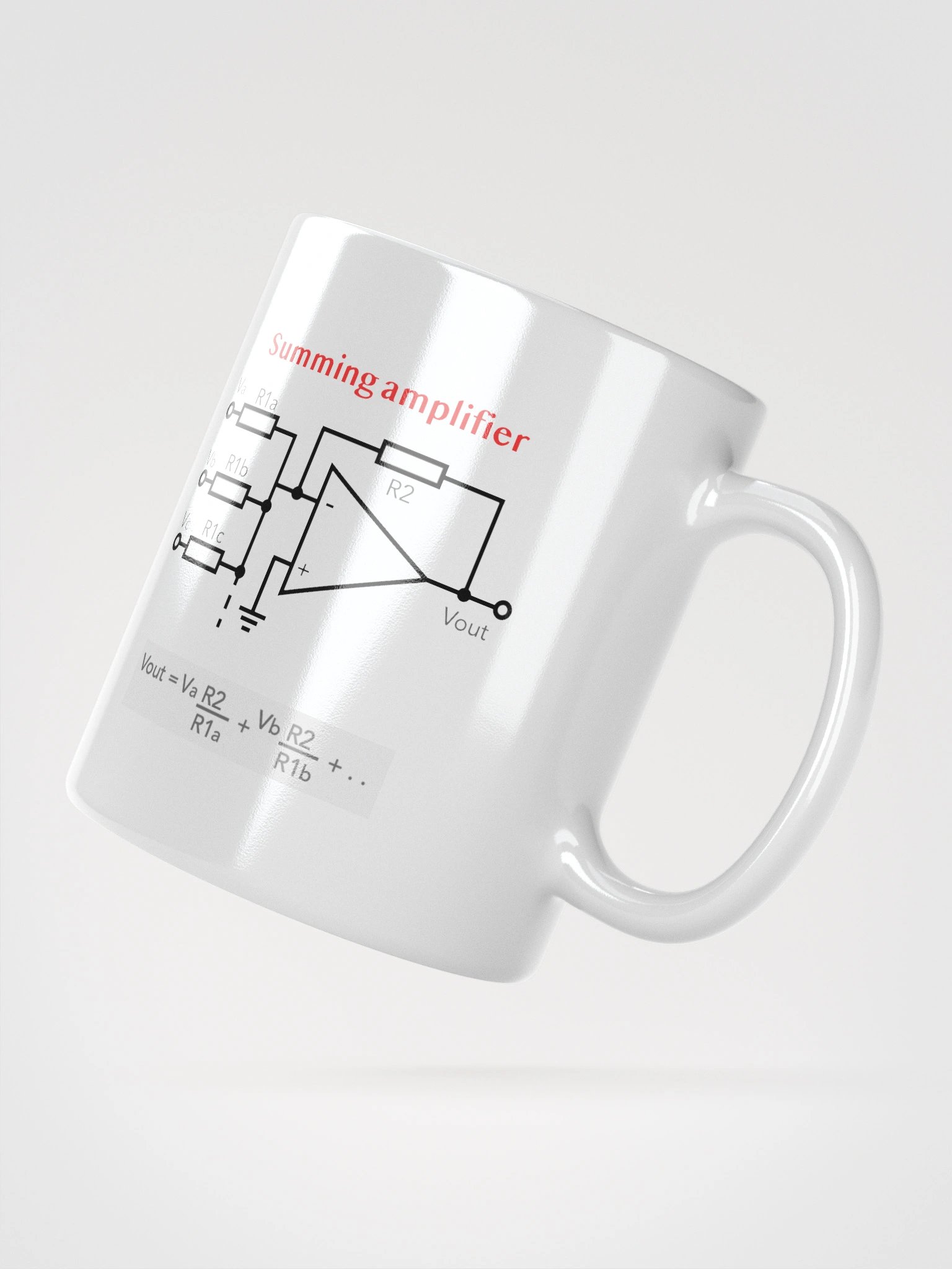 Operational Amplifier (Summing & Difference Amps) Mug product image (4)