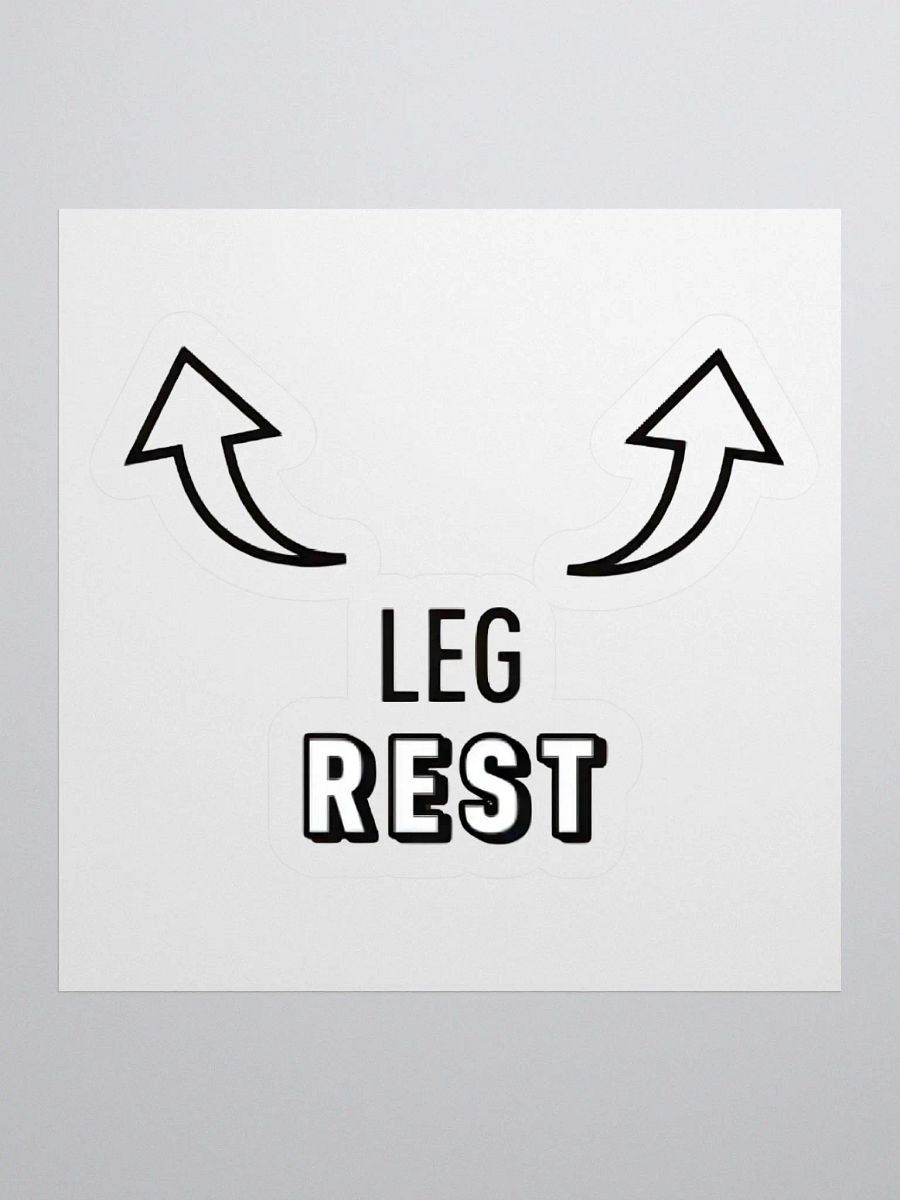 Leg Rest Sticker product image (1)