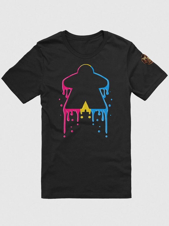 Drippy Pan Pride Meeple T-Shirt product image (2)