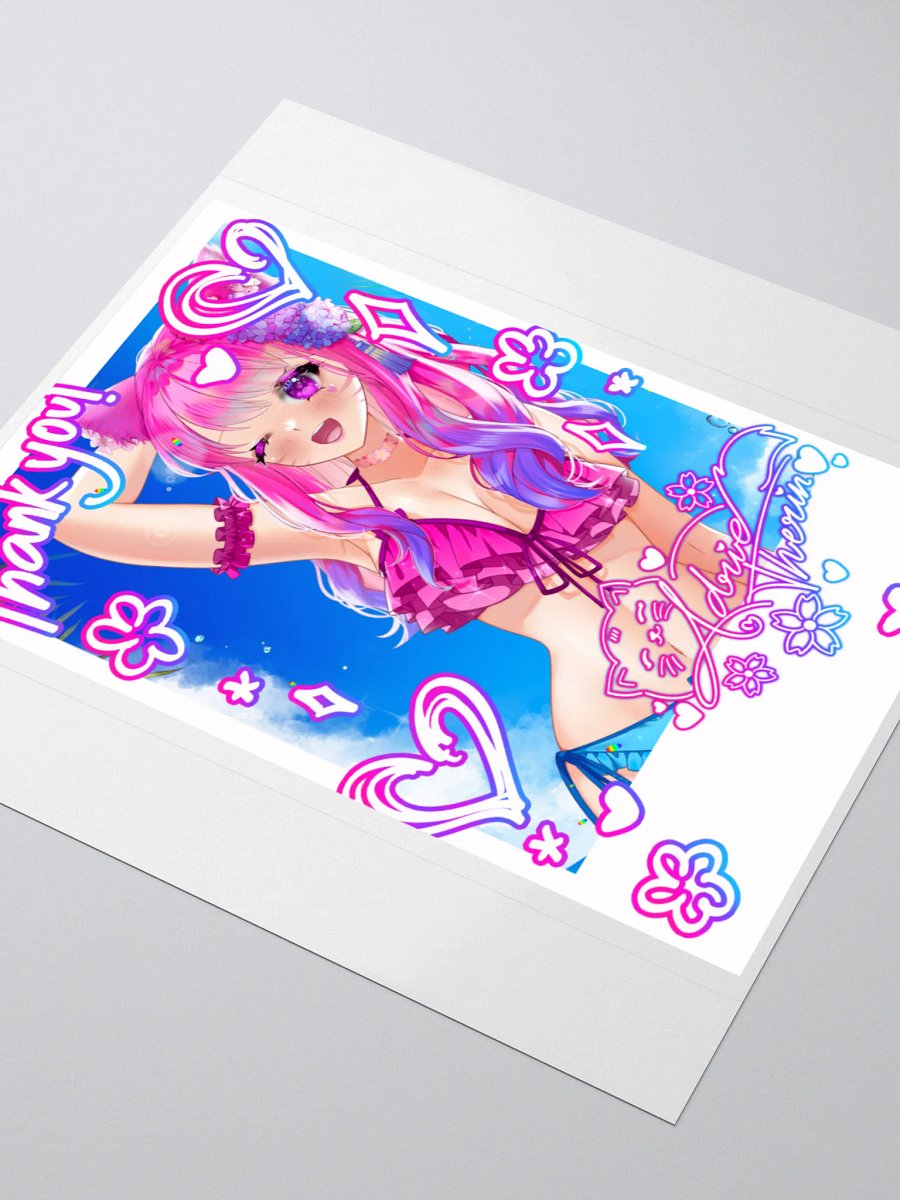 Swimsuit Photocard Sticker product image (5)