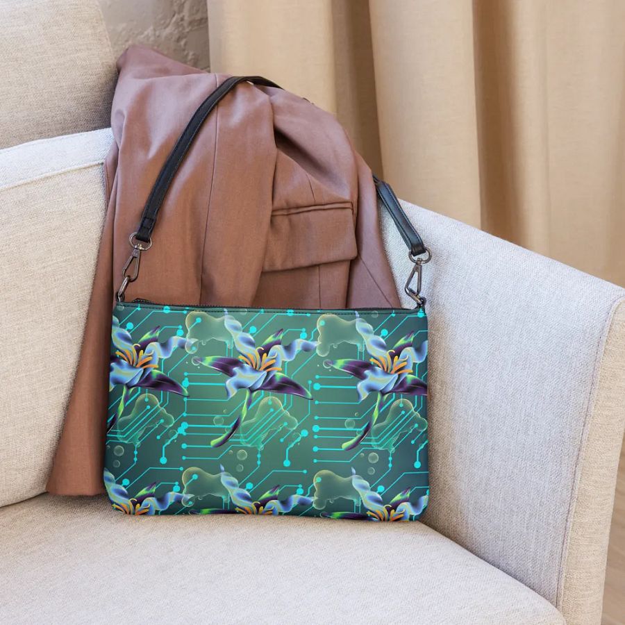 Floral Tech Connection Crossbody Bag for classy tek ladies product image (6)