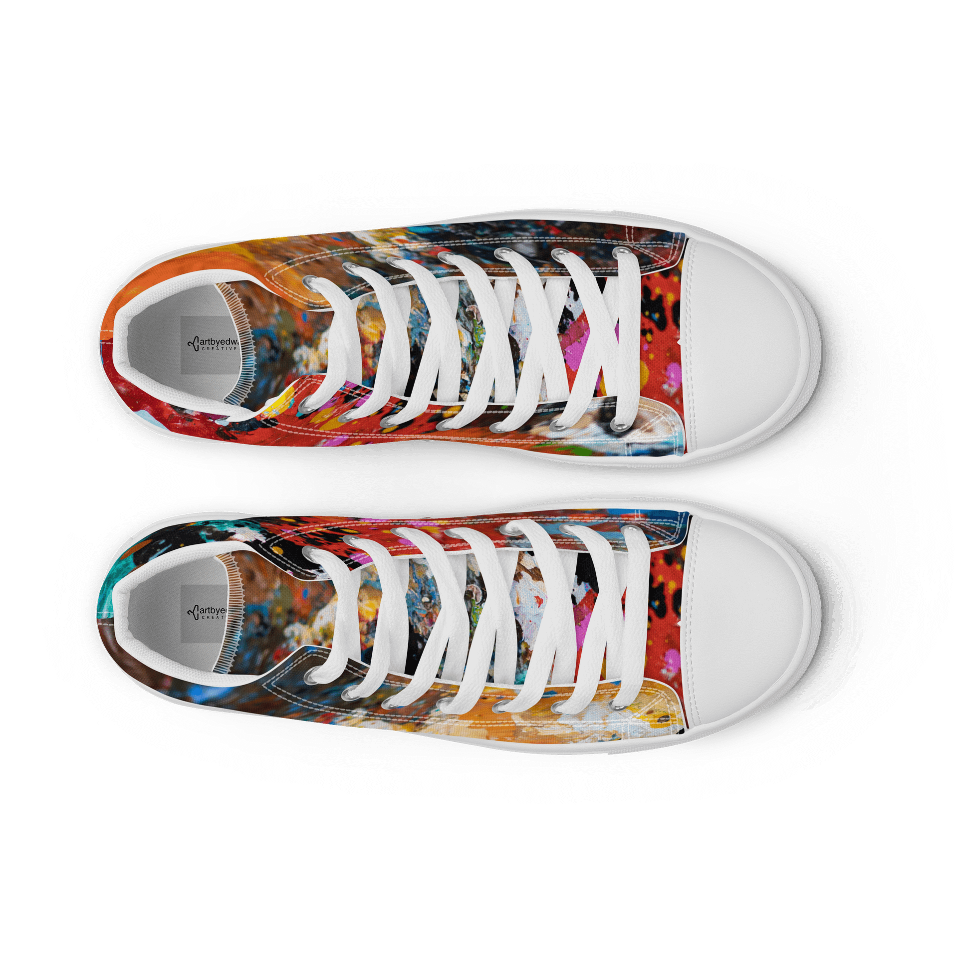 Chaos Splash Women's High Tops product image (9)