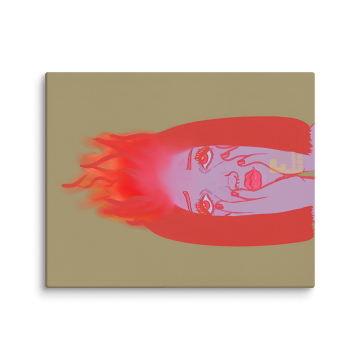 "Up in Flames" Canvas Print product image (2)