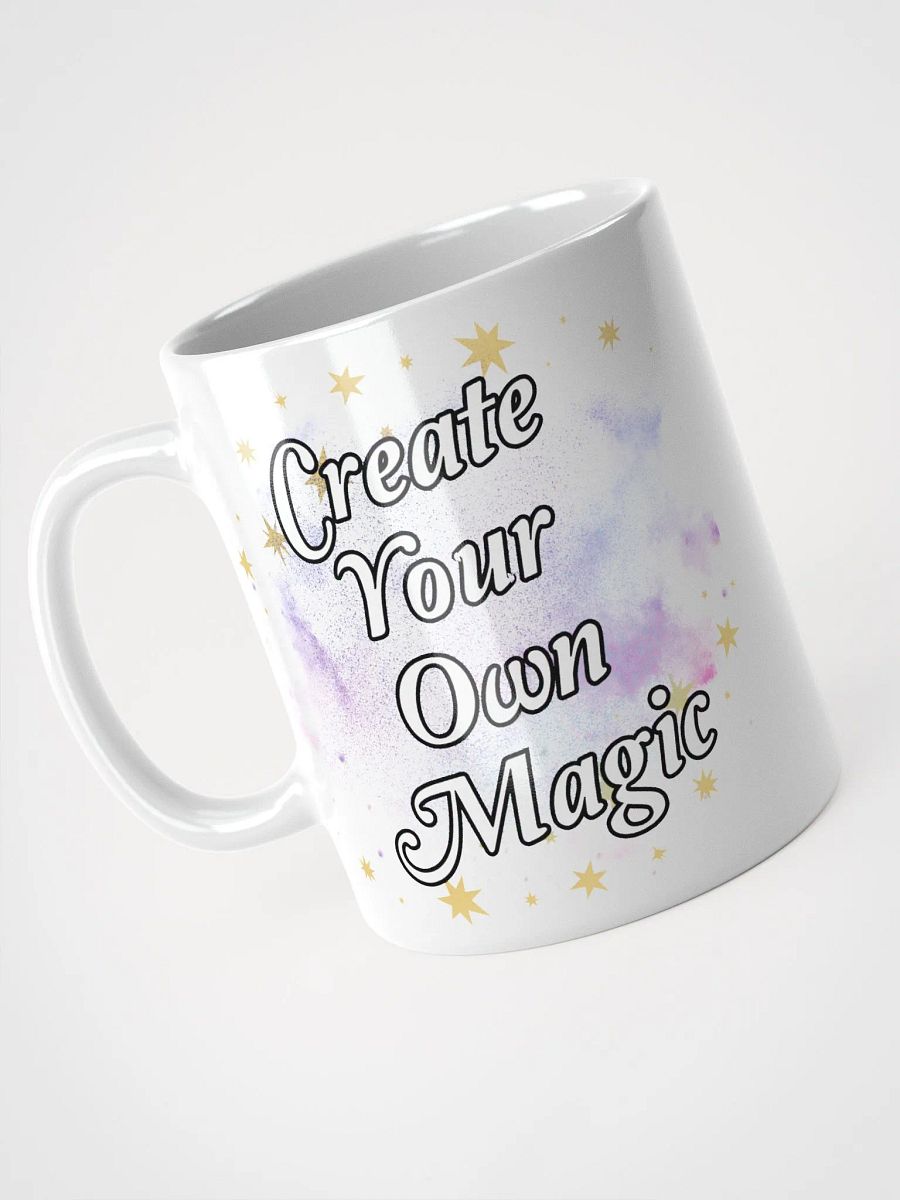 Create Your Own Magic Ceramic Mug, Magic Maker Coffee Cup, Motivational Beverage Holder, Cute Kitchen Accessories, Gift for Her, Gift for Him, Inspirational Drinkware product image (4)